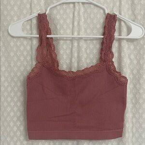 Aeropostale Seriously Soft Seamless Top - Pink